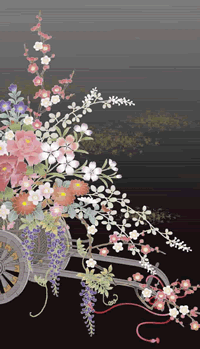 データクラフトの「和の色彩（いろどり）ラインアートシリーズ「花遊都（はなゆうと）」サンプル画像